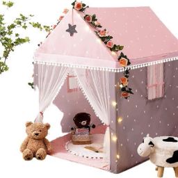 Kids Play Tent House for 3 -5 Year Old Girls and Boys-image-49