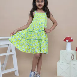 ZITRA Floral Print A-Line Dress-picture-46