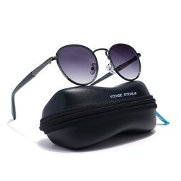 Voyage Unisex Round Sunglasses with UV Protected Lens-14