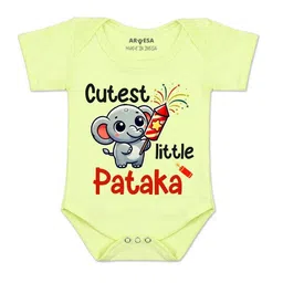arvesa My First Diwali Printed Romper-picture-18