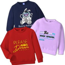 Joggers Park Kids-Unisex Multicoloured Cotton Sweatshirts-image-28