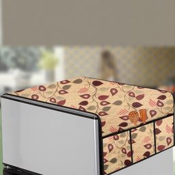 The Furnishing Tree Yellow Plastic Refrigerator Cover-image-97