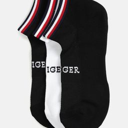 Tommy Hilfiger Men Pack Of 3 Printed Ankle Length Socks-image-53