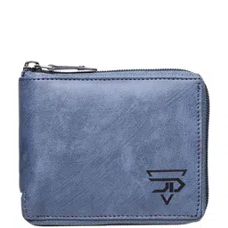 JND Men Premium Leather Zip-Around Wallet with Multiple Compartments-picture-35