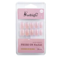 FEELHIGH Set Of 24 Reusable Press On Nails-7