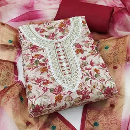 DIVASTRI Printed Unstitched Dress Material-image-48