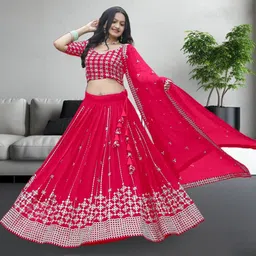 F Plus Fashion Multi Net Lehenga Choli-picture-42