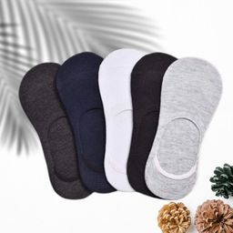MJE Pack Of 5 Shoe Liners Socks-image-55