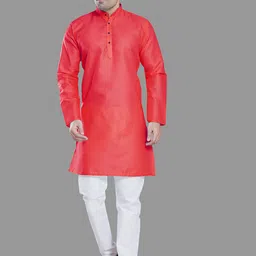 DIVISIVE Men Regular Kurta with Pyjamas-picture-0