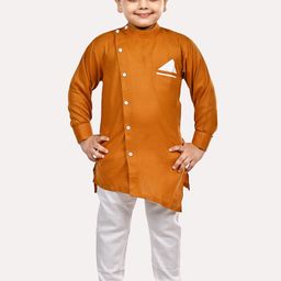 Superminis Boys Regular Pure Cotton Kurta with Pyjamas-image-59