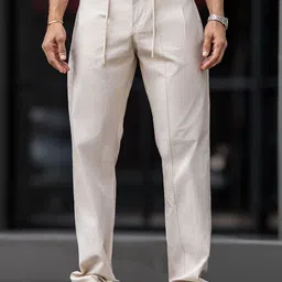Maniac Men Comfort Tapered Fit Joggers Trousers-23