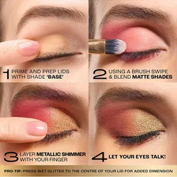 COSMO HUB 10 Color Eyeshadow Palette - Shade 03 image 2