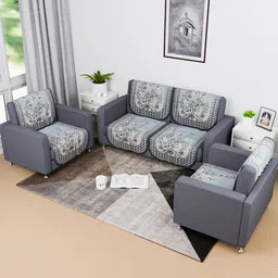 Aura Unisex Blue Sofa Covers-image-19