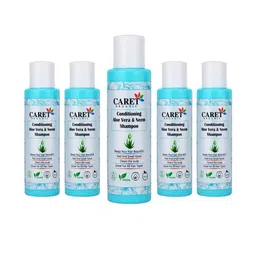 CARET ORGANIC Set Of 5 Conditioning Dandruff Control Shampoo-100ml Each image 1