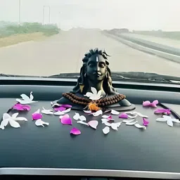 Navyaksh Black Adiyogi Mahadev Showpiece image 4