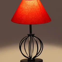 Devansh Textured Table Lamps With Shade image 3
