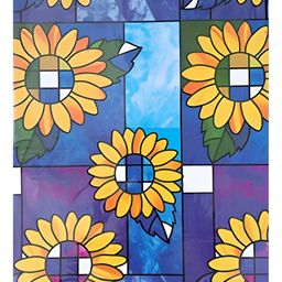 INDIAN ROYALS Blue & Yellow Printed Privacy Film Waterproof Wall Sticker-image-26