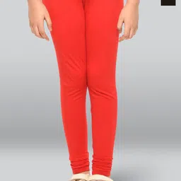 LYRA Girls Pack Of 2 Cotton Ankle-Length Leggings-image-36