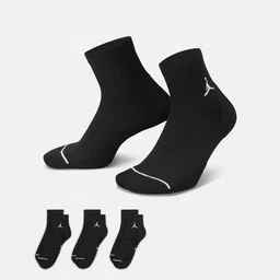 Nike Jordan Unisex Pack Of 3 Everyday Ankle Socks-28
