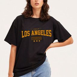 Moda Rapido Women Typography Printed Round Neck Cotton Oversized T-shirt-image-84
