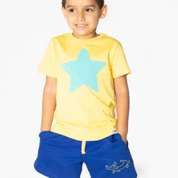 Reedoo Unisex Kids Bio Finish Graphic Printed Round Neck Cotton T-shirt-image-95