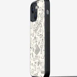 macmerise Conversational Printed iPhone 13 Mini Back Case Mobile Accessories-16