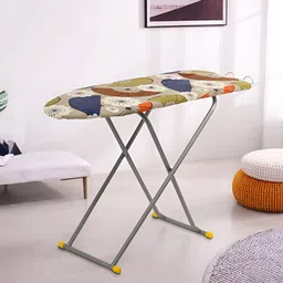 Myntra Elegant Homes Beige & Green Printed Foldable Ironing mat-23