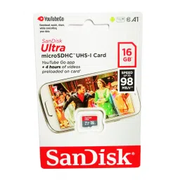 SanDisk Micro SD/SDHC 16GB Class 10 Memory Card (Up to 98MB/s Speed) image 4