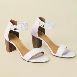 Monrow PU Block Sandals-56