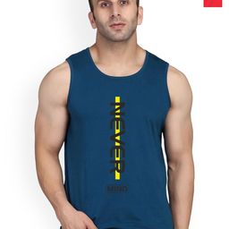 SLOWLORIS Pack Of 2 Typography Printed Scoop Neck Bio-Wash Gym Innerwear Vests-picture-21
