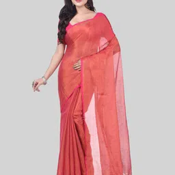 DESH BIDESH Woven Design Silk Cotton Saree-picture-25