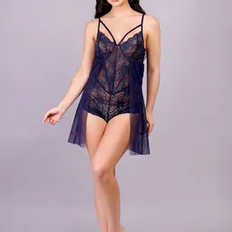 Fleurt Baby Doll with High-Low-picture-28