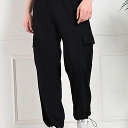 FITINC Men Relaxed Fit Mid Rise Joggers-image-69
