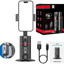 EVAAENTERPRISES P02 Stabilizer Auto 360 Degree Rotation 2 Axis Gimbal for Camera, Mobile-21