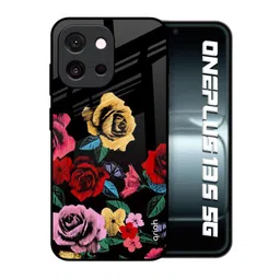 QRIOH Unisex OnePlus 13s 5G Floral Floral Decorative Shockproof Glass Back Case-picture-38