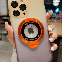 Luxury Kase Solid Printed iPhone 14 Pro Back Case Mobile Accessories-image-77