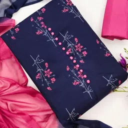 KALINI Printed Unstitched Dress Material-image-34