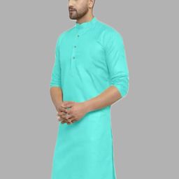 ANUJ FASHION Men Blended A-Line Kurtas-picture-33