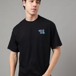 PVC RAIMENTS Printed Pure Cotton Lounge Tshirts-image-94