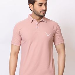 BUFFARO Polo Collar Regular Fit Cotton T-shirt-image-65