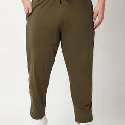 Vaishvik Men Slim Fit Mid-Rise Pure Cotton Plus Size Track Pant-picture-26
