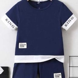 ELPIXIE FASHION Unisex Blue Clothing Set-image-86