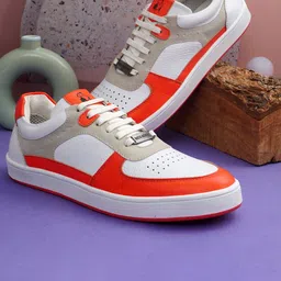 NICO NERINI Men Lace-Ups Round Toe Leather Sneakers-picture-34