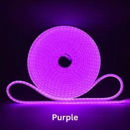 500 LEDs 4 m Purple Steady Strip Rice Lights-13