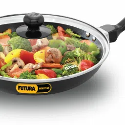 Futura Nonstick Frying with Glass Lid (NF24G) Fry Pan 26 cm diameter with Lid 1.5 L capacity-image-18