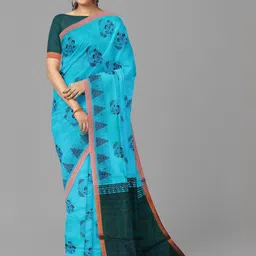 The Chennai Silks Ethnic Motifs Printed Saree-picture-45