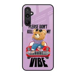 QRIOH Typography Don't Kill My Vibe Printed Samsung Galaxy M16 5G Back Case-58