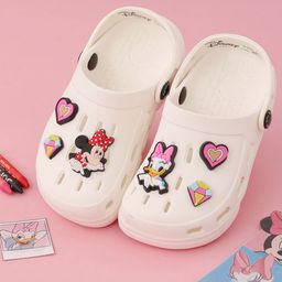 Disney By Yellow Bee Girls Self Designed Minnie Mouse Clogs-58