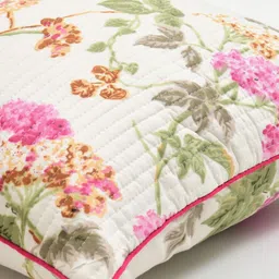 Urban Jaipur Pink & Green Set of 2 Floral Square Cushion Covers-22