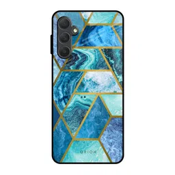 QRIOH Geometric Printed Samsung Galaxy M54 5G Back Case Mobile Accessories-image-98